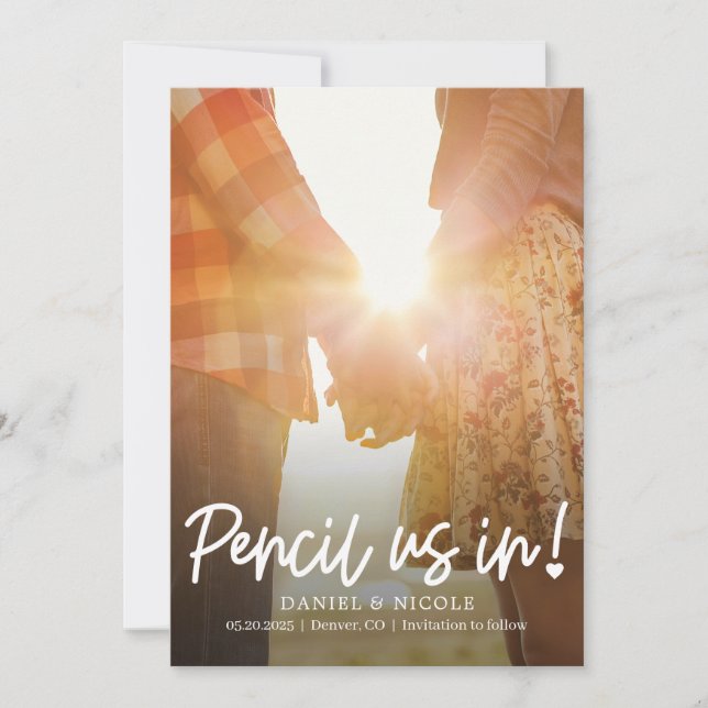 Spara datumkortet från det redigerbara Färgen i hj Tack Kort (Framsida)