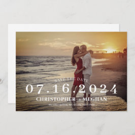 Spara datumkortet - Hela fotot Spara Datumet