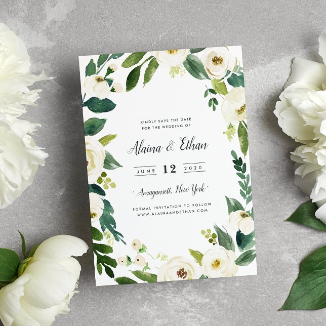 Spara datumkortet i Alabaster Spara Datumet (Skapare uppladdad)