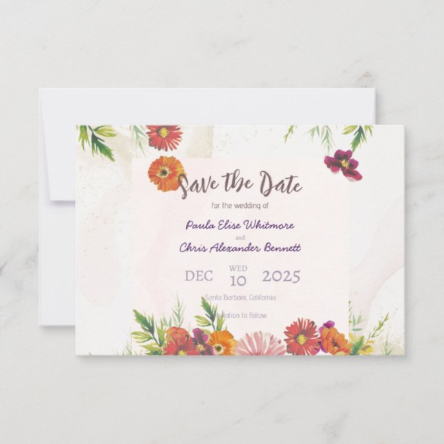 Spara datumkortet i ett format datumet (Framsida)