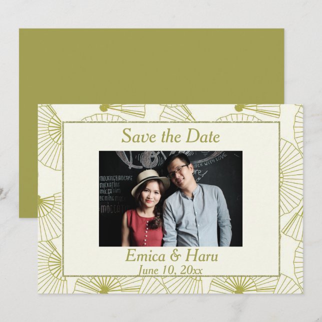 Spara datumkortet i ett format datumet (Fram/baksida)