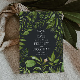 Spara datumkortet i midnatt Garden Datumet