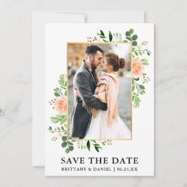 Spara datumkortet i Ron för vattenfärgen Greenery  Datumet