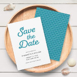 Spara datumkortet Vinkart för turkos Spara Datumet<br><div class="desc">Turquise Vågar Save the Date Card har turkos vinkarare mönster baksida. Anpassa den genom att ersätta platshållartexten. Om du vill ha fler alternativ som att ändra teckensnittet och det är storlekt/färg eller mellanrummet mellan brev klickar du på knappen "Anpassa". *Observera att Zazzle Watermark som visas i zoomförhandsvisningen INTE visas på...</div>