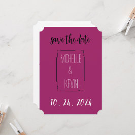 Spara datumkortets moderna