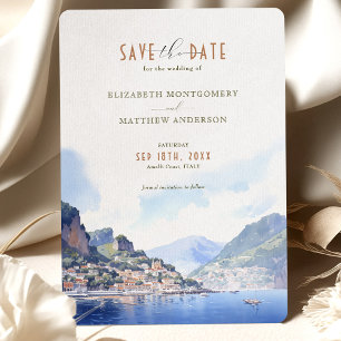Spara datummål för Amalfi-Italien Kusten Inbjudningar