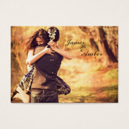 Spara-datummall Visitkort