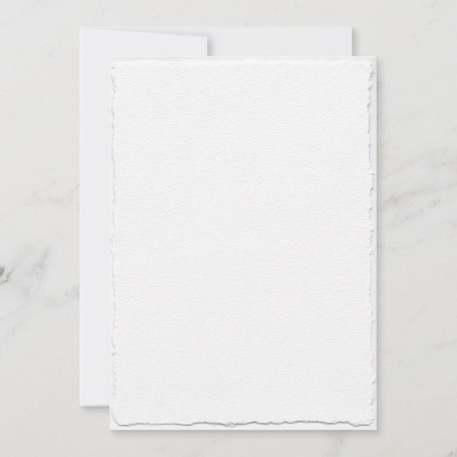 Spara datummallen med enkel Faux-Deckle Kant Spara Datumet (Framsida)