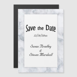 Spara datummarkeringen magnetisk inbjudningskort