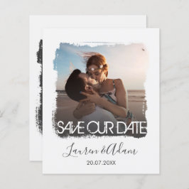 Spara datummeddelande för fotot Bröllop