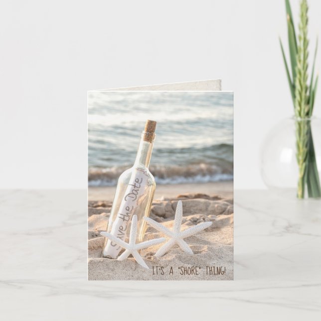 Spara datummeddelandet i flaska kort (Framsida)