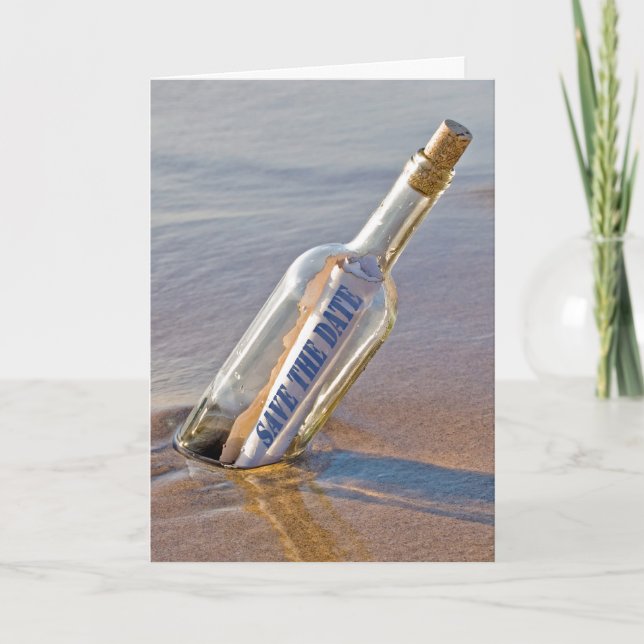 Spara datummeddelandet i Flaska Meddelande (Framsida)