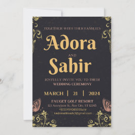 Spara datumredigeringsmöjligheten för bröllopsinbj inbjudningar