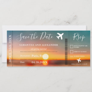 Spara datumskriptet flygplan-boardingpass datumet