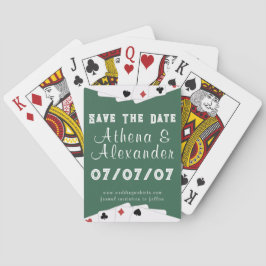 Spara datumuppspelningskort casinokort