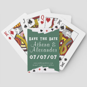 Spara datumuppspelningskort casinokort