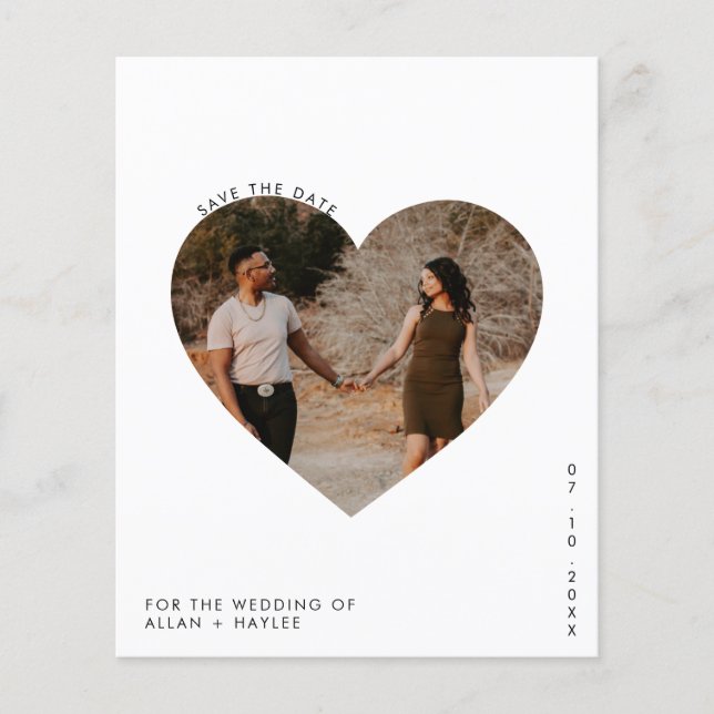 Spara datumutflygaren för budgetfotot flygblad (Framsidan)