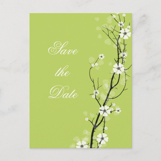 Spara datumvykort meddelande vykort (Framsida)