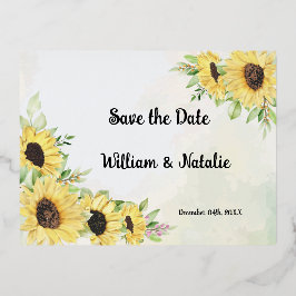 Spara datumvykortet för oljeinbjudan