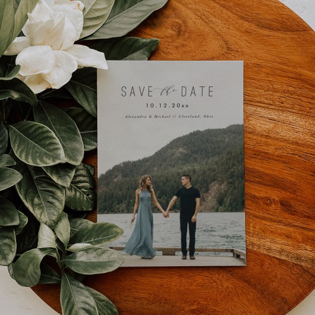 Spara datumvykortet med modern skrivning meddelande vykort (Skapare uppladdad)