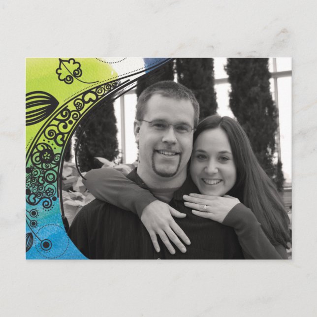 Spara datumvykortet meddelande vykort (Framsida)