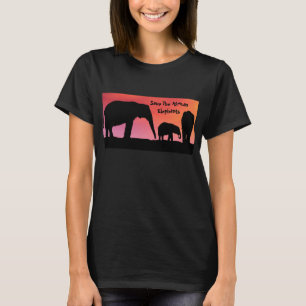 Spara De afrikanska elefanterna T Shirt