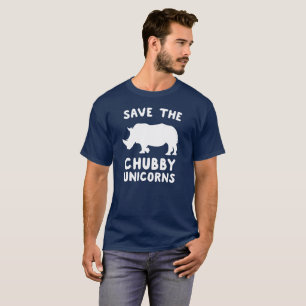 Spara de knubbiga unicornsna med t shirt