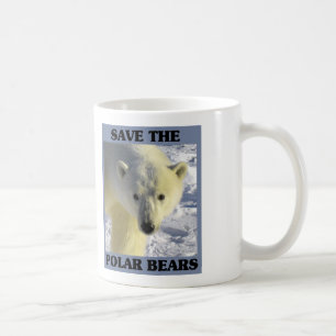 Spara de polara björnarna kaffemugg