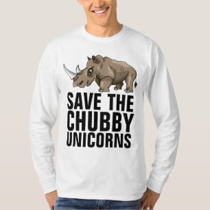 SPARA DE PUFFIGA ENHÖRNINGARNA T-Shirts Tees