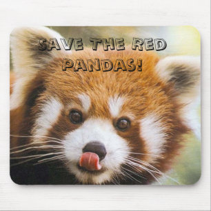 Spara de röda pandasna! musmatta