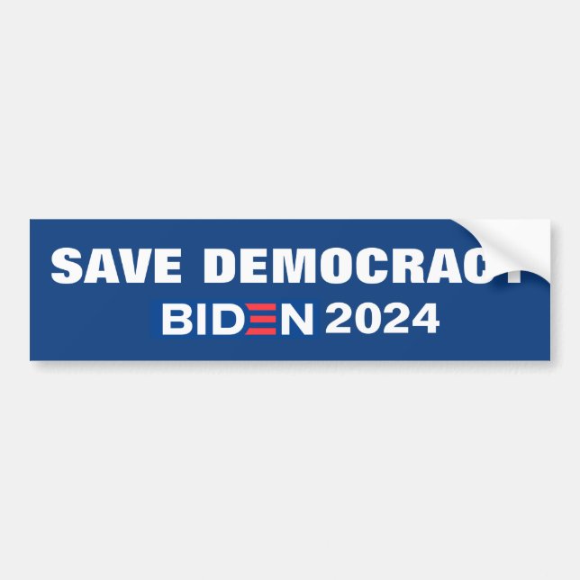 SPARA DEMOKRACY BIDEN 2024 BILDEKAL (Framsidan)