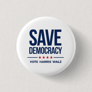 SPARA DEMOKRACY - Vote Harris Walz Knapp
