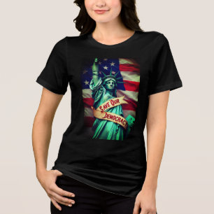 Spara Demokrati implicit Trump T Shirt