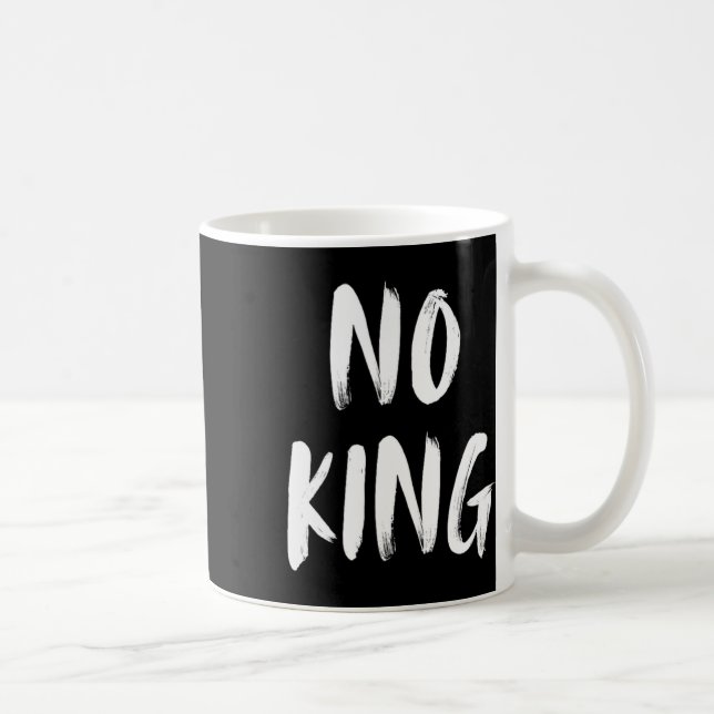 Spara Demokrati mot Kung i Amerika Påstående Kaffemugg (Höger)