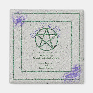 Spara den dateraHandfasting magneten Magnet