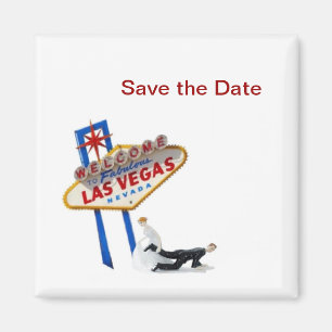 Spara den dateraLas Vegas magneten Magnet