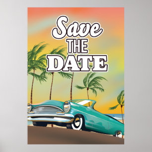 Spara den datumklassiska bilen poster
