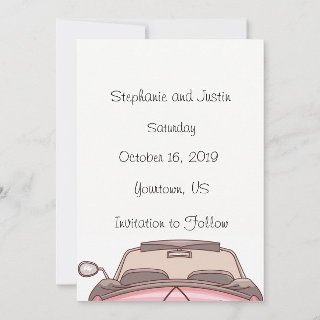 Spara den datumkonverterbara bilen datumet (Framsida)