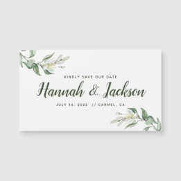 Spara den Greenery* för datera *Lovely magneten