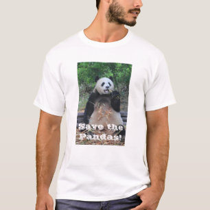 Spara den jätte- PandasT-tröja Tee Shirt