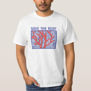Spara den lyckliga fiskT-tröja för reven T-shirt