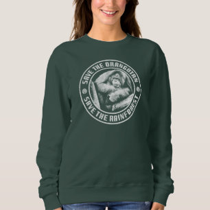 SPARA DEN ORANGANSKA SPARAN RAINFOREST. T SHIRT