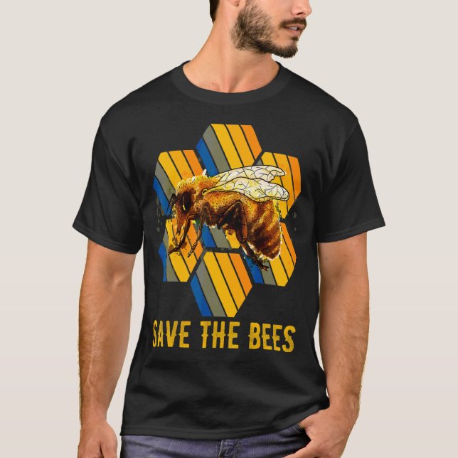 Spara Den stora Insekten bin som flyger T Shirt (Framsida)