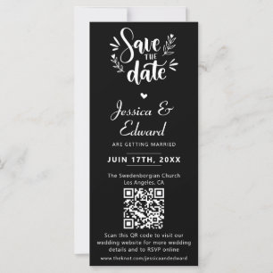 Spara den svarta Chicen PhotoBooth Qr Code