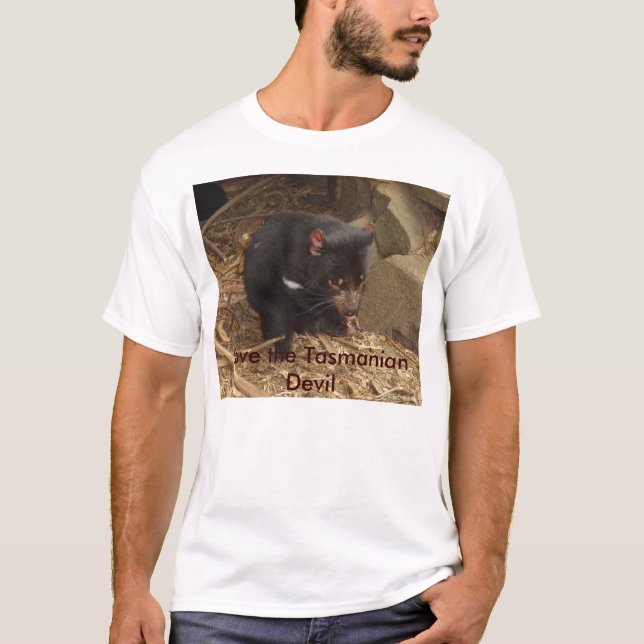 Spara den Tasmanian djävulen T-shirt (Framsida)