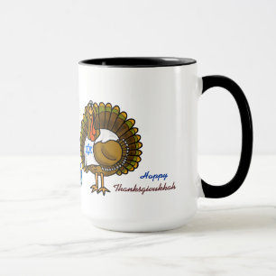 Spara den Thanksgivukkah för datera 79811 muggen Mugg