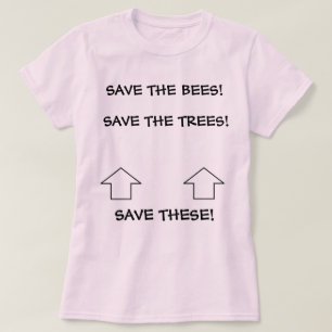 "Spara dessa" utslagsplatsen Tee Shirt