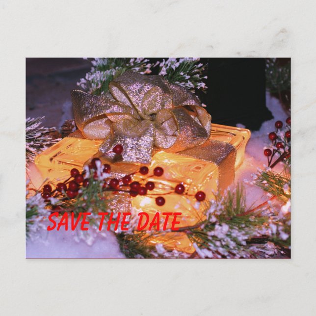 Spara det datum som medföljer för Helgdag av utand Meddelande Vykort (Framsida)