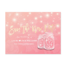 Spara det nya datumet Bröllopsförskjutning Murar b