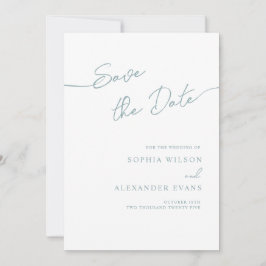 Spara det platta datumkortet för en Boho-Chic Bröl Datumet